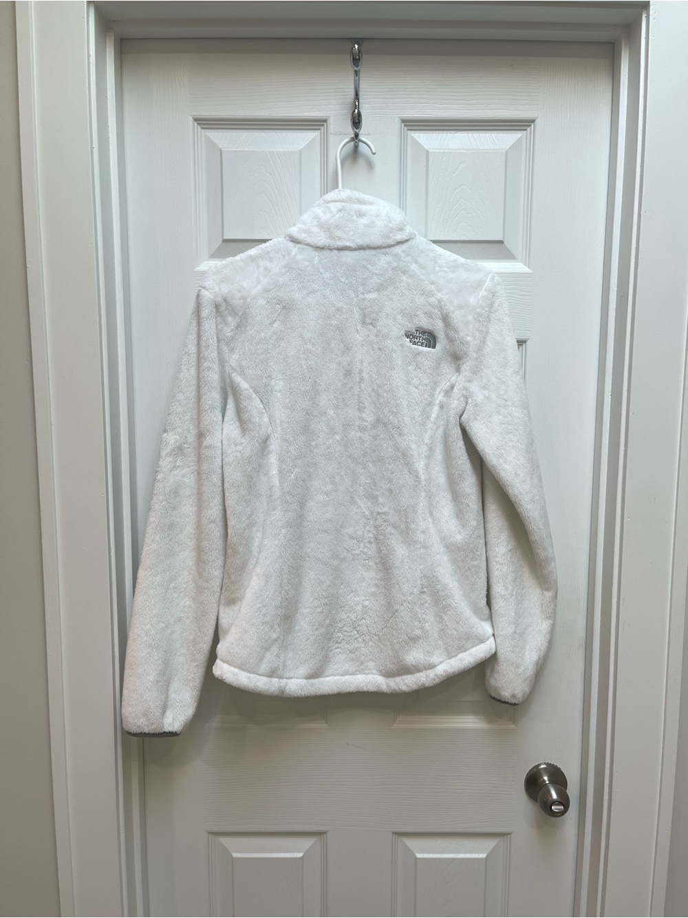 The North Face Women's Osito Fleece Jacket - White Small - Picture 6 of 11